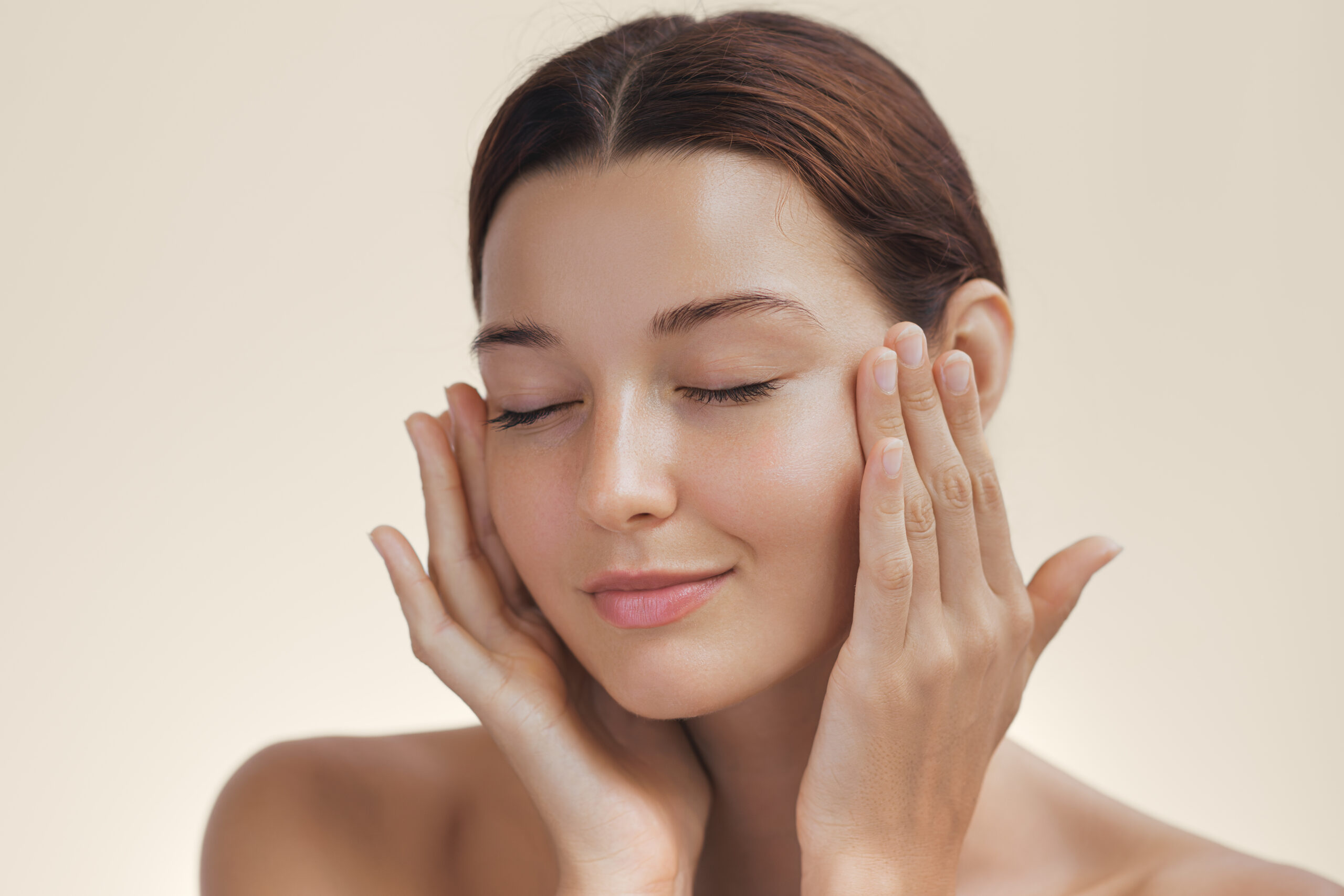 Sculptra: A Long-Term Solution For Facial Rejuvenation 1 Cosmetics Skin Care Concept Photo Woman Perfect Face Close-up Portrait